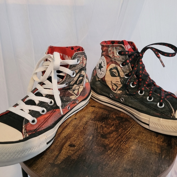 Converse Shoes - Converse Harley Quinn hightop sneakers